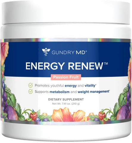 Energy Renew – Suporte para Recuperação Muscular e Saúde Cardiovascular, 30 Porções - Gundry MD