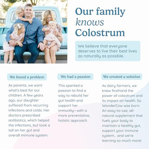 WONDERCOW - Vitaminas para Cabelo, Pele e Unhas com Colostro Bovino, Colágeno, Ácido Hialurônico, Biotina e Zinco – Marca em Destaque