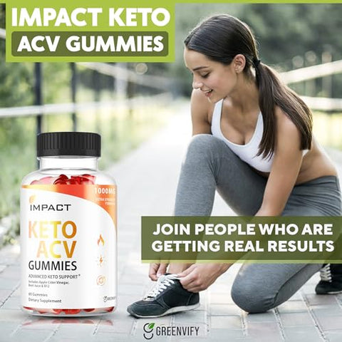 Generic - Impact Keto ACV Gummies – Gomas de Keto Acv Avançadas para Perda de Peso – Marca Impact Keto