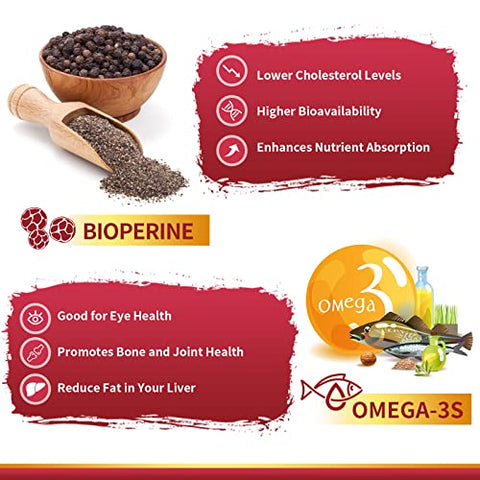 ZEBORA - CoQ10-100mg-Softgels com PQQ e BioPerine – Potencialize sua saúde com a marca líder em Coenzima Q10