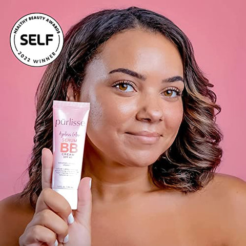Ageless Glow Serum BB Cream SPF 40 | Full – Creme BB com FPS 40 para um brilho eterno | pūrlisse - pūrlisse