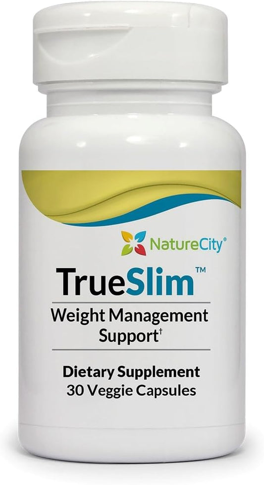NatureCity - True-Slim 400mg Morosil | Suplemento para Perda de Peso e Gordura | Reduz Acúmulo de Gordura | 30 Cápsulas Vegetais | Sem GMO e Glúten | Feito nos EUA com Extrato de Laranja Sanguínea