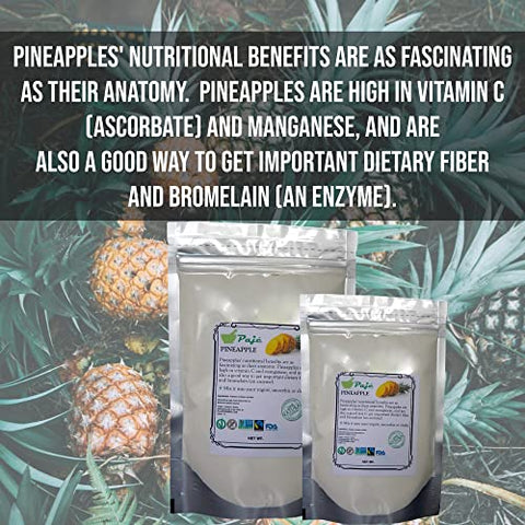 PAJE - Pó de Abacaxi Natural | Extraído no Brasil | Rico em Nutrientes, Vitaminas | Marca: Primeiro