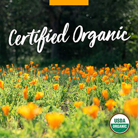 Extrato Líquido de Papoula da Califórnia Orgânica Certificada para Apoio ao Sistema Nervoso Calmante – 120 ml - Herb Pharm