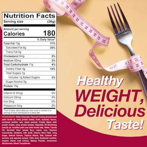 ProtiDIET - ProtiDiet – Barras de Wafer de Proteína, 10g de Proteína, 180 Calorias, Baixo Açúcar, 7 Porções por Caixa (Torta de Limão)