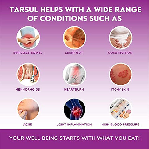 Tarsul - Suplemento Alimentar All-in-One – Fórmula Patenteada à Base de Creme de Tártaro – Marca em Destaque