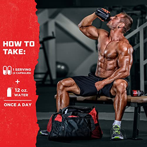 ZDRAVO NUTRITION - Suplemento de Testosterona para Homens – Aumento Muscular, Libido e Energia – Pílulas Potencializadoras Masculinas – Treino
