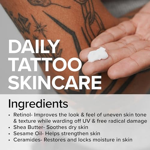 Loção Corporal para Tatuagem Replenish – Sem Fragrância, Não Oleosa – 100ml - Mad Rabbit