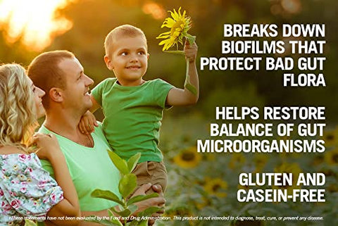 Biofilm Defense – 60 Cápsulas – Auxilia a Saúde Intestinal - Kirkman