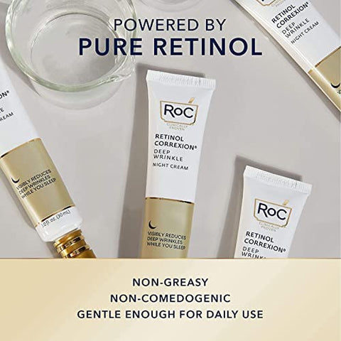 Creme Noturno Correxion Retinol Profundo para Rugas 30 ml - RoC