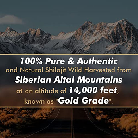 ALTAY MUMMIYO - Resina de Shilajit com Ácido Fúlvico – Potencialize sua saúde com o poder da natureza