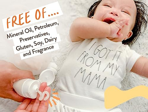 Babo Botanicals Bálsamo Milagroso Calmante para Bebês Sensíveis sem Fragrância – Orgânico Certificado pelo USDA – Pomada Multiuso com Azeite de Oliva