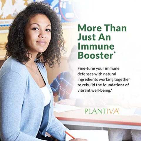 Plantiva - ImmuneDx: Suplemento Herbal Diário para Impulsionar a Imunidade, Resistência Natural, Defesa Completa do Corpo com Equinácea