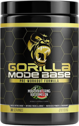 Gorilla Mind - Gorilla Mode Base Pré-Treino – Aumenta Óxido Nítrico · Foco Intenso | Marca Gorilla Mode