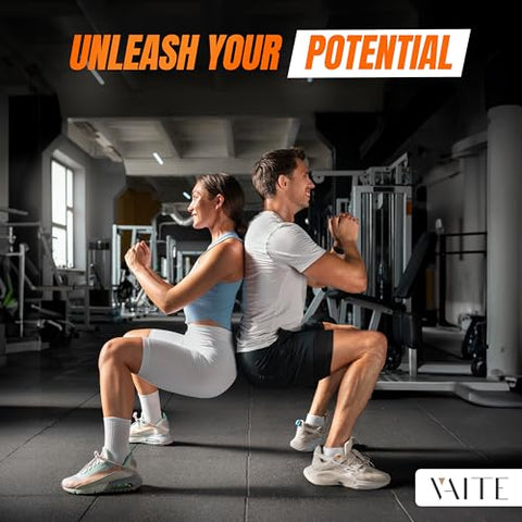 VAITE - L Arginine 1000mg Gomas de Beterraba – Dupla Potência, Estímulo Energético, Suporte à Circulação e Resistência, Suplemento Orgânico de Beterraba Mastigável para Homens e Mulheres, Vegano