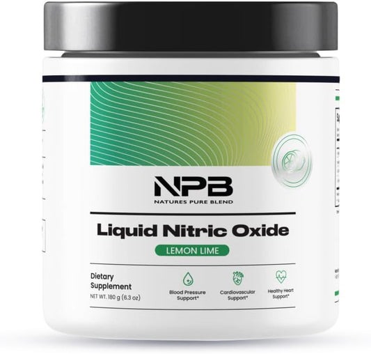Nature's Pure Blend - Nature’s Pure Blend Bebida de Suporte à Pressão Arterial Líquido Óxido Nítrico – Circulação Sanguínea