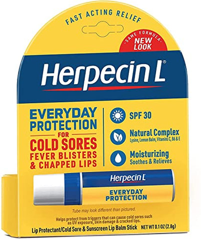 Herpecin-L - Herpecin L – Alívio Real com Medicamento Real 0,1 oz (Embalagem com 5) – 1g