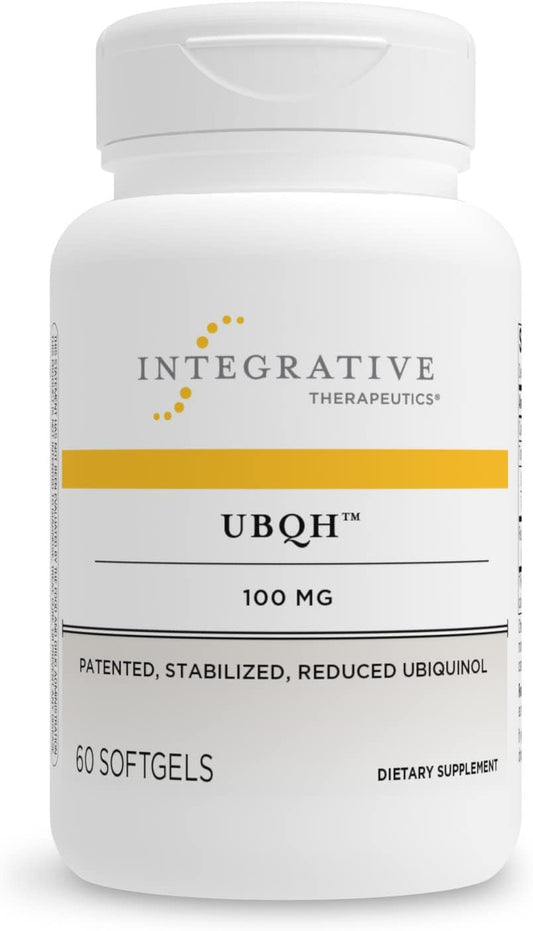 UBQH 100 mg – CoQ10 Reduzido para Apoiar a Energia Celular – Sem Laticínios – 60 Softgels - Integrative Therapeutics