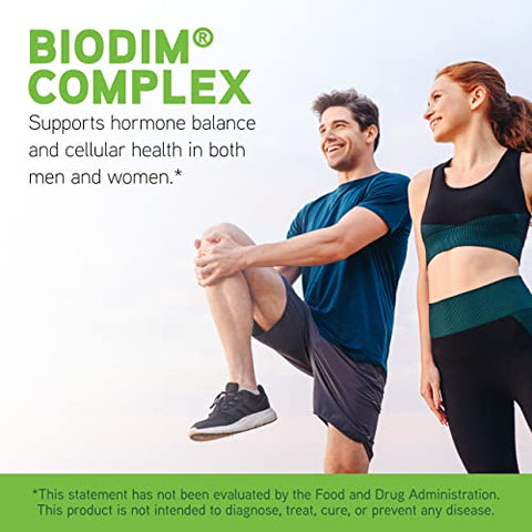 Labs BioDIM Complex – Suporte Hormonal com Vitamina D3, DIM, Extrato de Chá Verde, Vitamina E, Cálcio, HMRlignan | Complexo de Suporte Hormonal com Ingredientes Naturais - DAVINCI