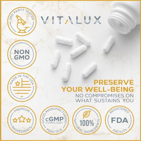 EPN Supplements - VITALUX || Suporte Premium #1 para Ereção – Doseada