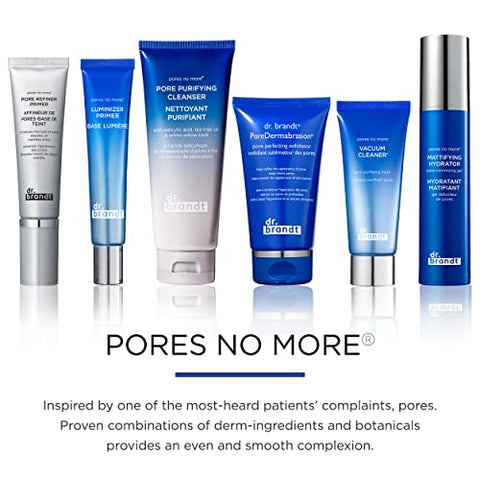 Dr. Brandt Skincare - Dr. Brandt Pores No More Purifying Cleanser – Gel Não Ressecante – Limpa, Purifica e Dissolve o Excesso de Óleo, Resíduos e Detritos – 105 ml