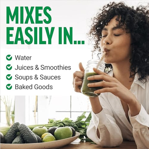 Force Factor - FORCE FACTOR Smarter Greens em Pó Diário para Energia e Imunidade – 100g
