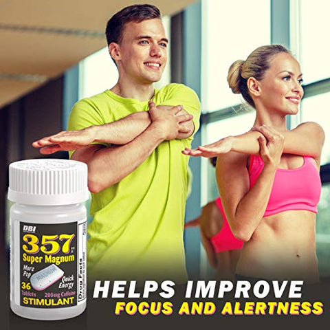 357 HR MAGNUM - Super Magnum Estimulante 200mg Cafeína – Embalagem 3 Unidades