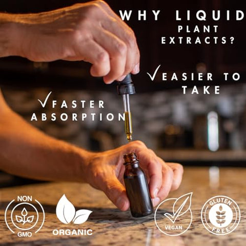 Herbal Wellness Hawaii - Extrato Líquido de Sementes Secas de Cardo Mariano (Silybum marianum) – Suporte ao Fígado Saudável, Livre de Álcool 120 ml