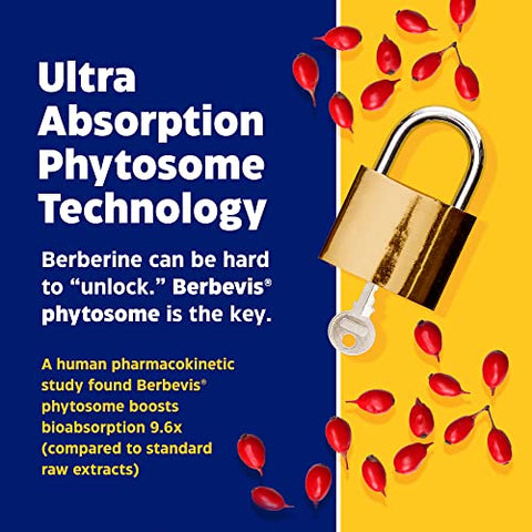 Berberine Phytosome: Potente Fórmula Natural para Saúde Digestiva e Metabólica – 60 Cápsulas - Enzymedica