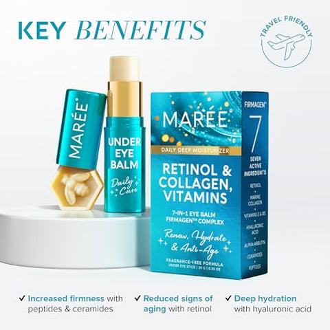 Multi Balm Stick com Retinol – Hidratante Labial e Facial – 10g - MAREE