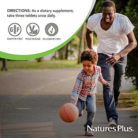 Natures Plus - NaturesPlus Ultra Source of Life Multivitamínico – 180 Comprimidos – Suporte à Saúde Imunológica e Energia