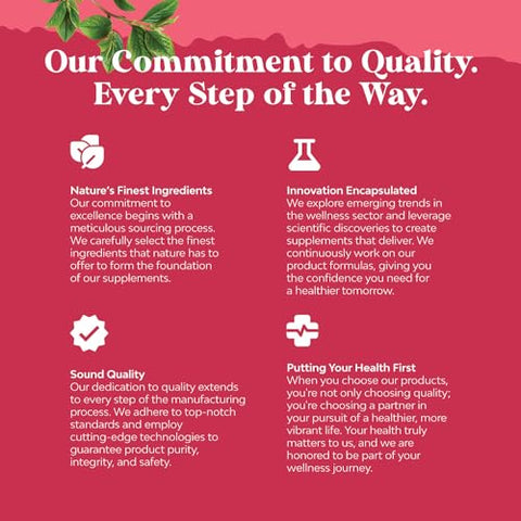 Natures Craft - Suplemento Herbal Completo para Menopausa Feminina – Alívio Multibenefícios da Menopausa, Equilíbrio Hormonal para Mulheres, Suor Noturno, Humor e Mais com Dong Quai, Vitex, Chaste Berry e