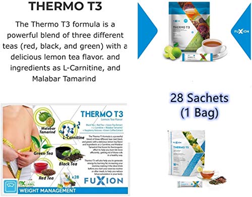 CHNLML - FuXion Thermo T3 – Chá de Limão Delicioso (Thermo TT3, 28 Sachês)