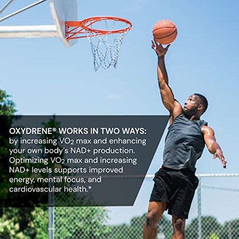 Oxydrene NAD Enhancer – Suplemento Natural para Metabolismo e Suporte Cardiovascular – Homens e Mulheres – (60 Cápsulas) - Novex Biotech
