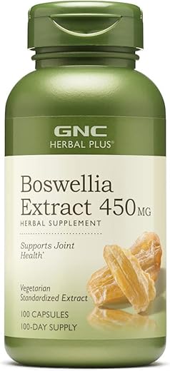 Herbal Plus Extrato de Boswellia 450mg | Suporte para Articulações | 100 Comprimidos - GNC