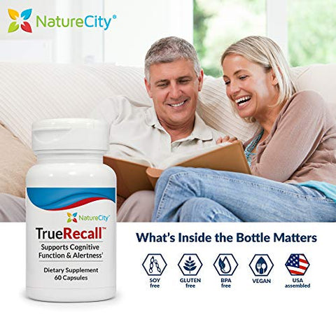 NatureCity - Suporte à Memória True-Recall: Potencialize sua Memória com Eficiência | 60g