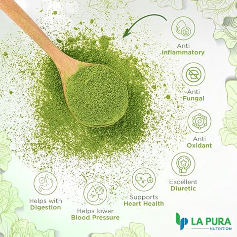 Pó de Aipo Orgânico para Detox e Limpeza – Suporte à Saúde Intestinal – 100g - LaPura