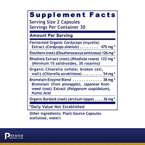 AdrenaVen – Suplemento para Saúde das Glândulas Adrenais – 60 Cápsulas de Fonte Vegetal - Premier Research Labs