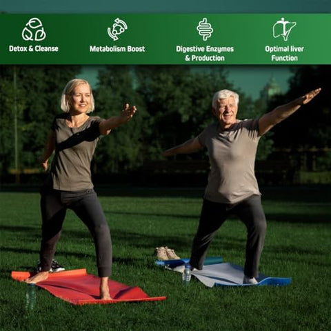 Supplevive - Urgent Liver 911 – Suporte Herbal para o Fígado, Limpeza e Desintoxicação – Marca em Destaque
