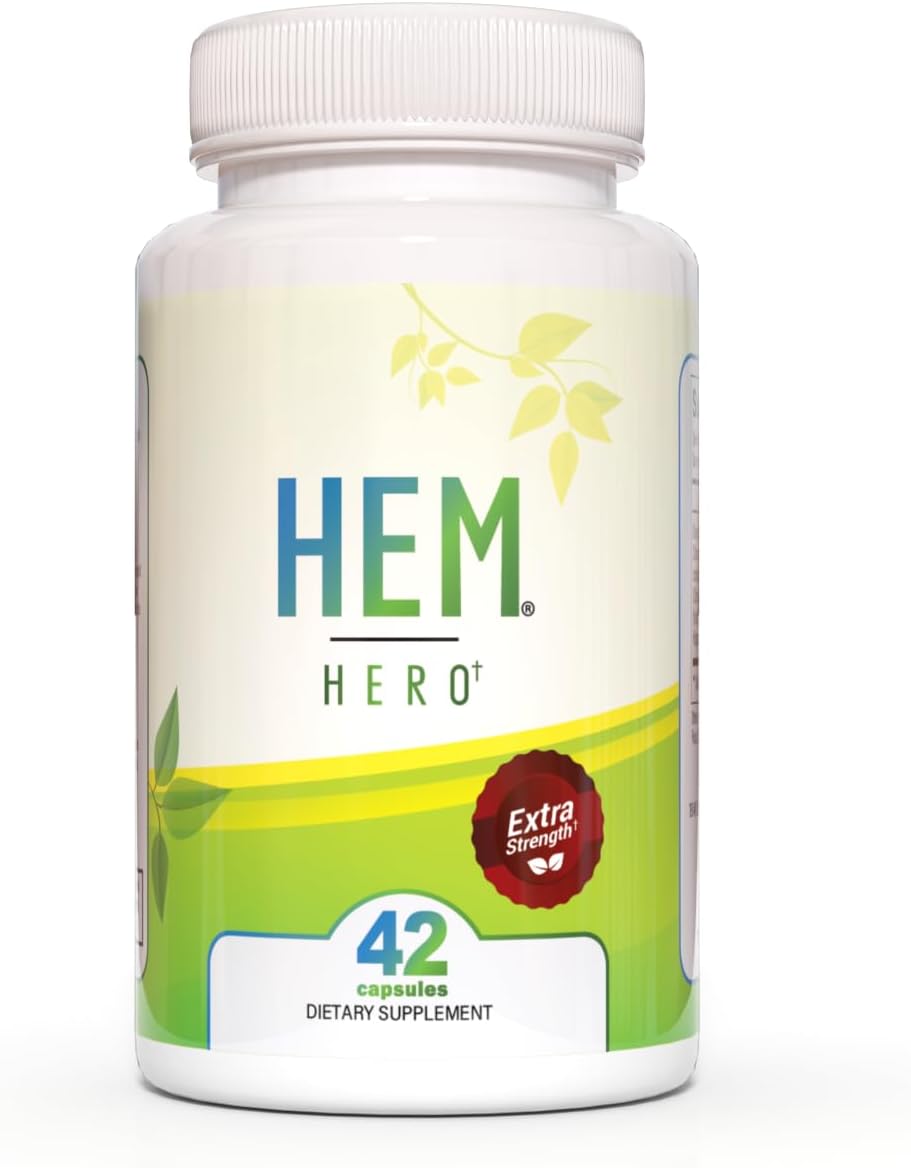Hem Healer - Hem Hero Tratamento Extra Forte para Hemorroidas – Reduz Inchaço, Alivia Coceira – 30g