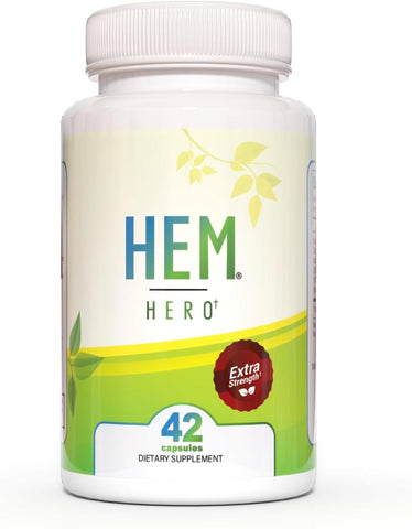 Hem Healer - Hem Hero Tratamento Extra Forte para Hemorroidas – Reduz Inchaço, Alivia Coceira – 30g
