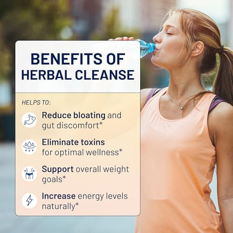 Nootrix - Herbal Cleanse Detox | Desintoxicação de 15 Dias para o Intestino | Marca Herbal Cleanse