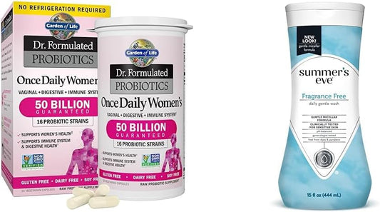 Probióticos para Mulheres, 50 Bilhões UFC – Fórmula Dr. Formulated - Garden of Life