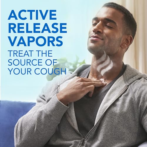 VapoRub Advanced Plus: Poderoso Supressor de Tosse, Pomada Tópica para o Peito - Vicks