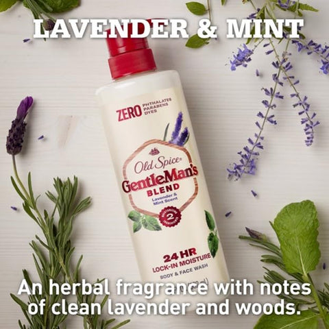 Gel de Banho para Homens GentleMan’s Blend Lavanda – 250ml - Old Spice
