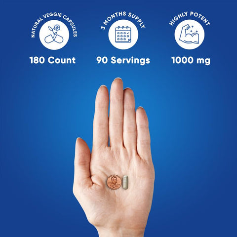 Diosmin Hesperidina 1000mg – 180 Cápsulas – Suplemento de Diosmina e Hesperidina – Auxilia na Circulação Saudável, Veias, Capilares - We Like Vitamins
