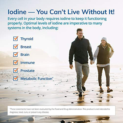 Euromedica - EuroMedica Tri-Iodine 6.25mg – 90 Cápsulas | Iodeto de Potássio, Iodeto de Sódio | Marca EuroMedica