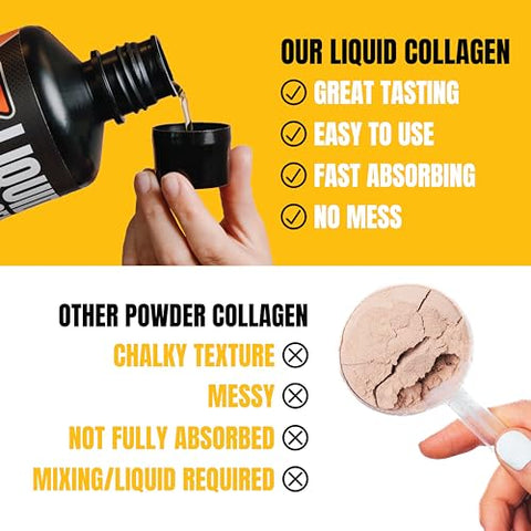 Amino23: Shots de Colágeno Líquido, 23g Proteína de Colágeno Promove Recuperação Pós-Exercício, Pele, Cabelo e Unhas Saudáveis - PROSUPPS