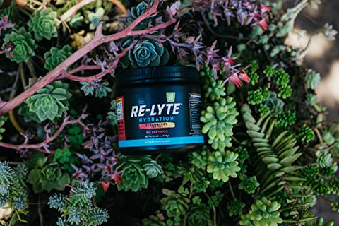 Re-Lyte Mix de Hidratação e Eletrólitos (Morango Limonada) – 500g - REDMOND