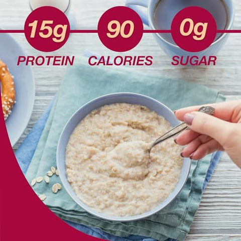ProtiDIET - ProtiDiet Maple Brown Sugar Oatmeal – 15g Proteína, Baixa Caloria, Baixo Carboidrato, Baixa Gordura, Sem Açúcar, Instantâneo, KETO Friendly – 20 Sachês